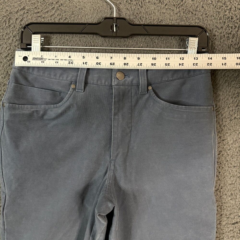 Lululemon Pants Mens 28x28 Blue ABC Utilitech Slim Fit Stretch Athleisure - Picture 5 of 12